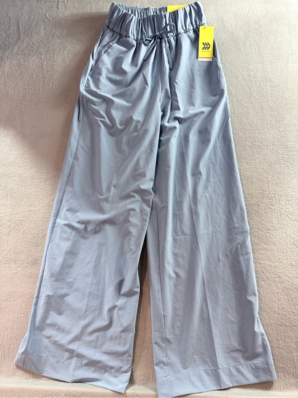 all in motion - High Rise Wide Leg Woven Pants